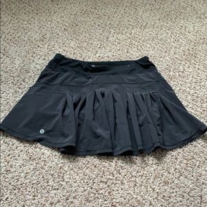 Black Lululemon Skort